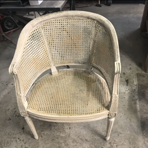 refinished chair